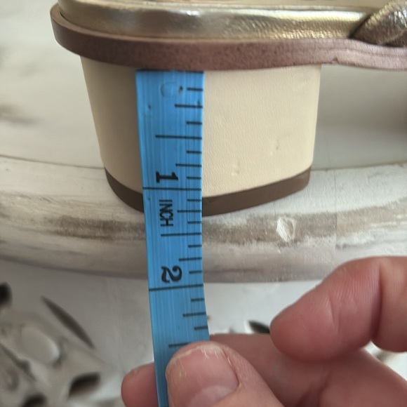 Sam Edelman Gold Sandals - Picture 13 of 14